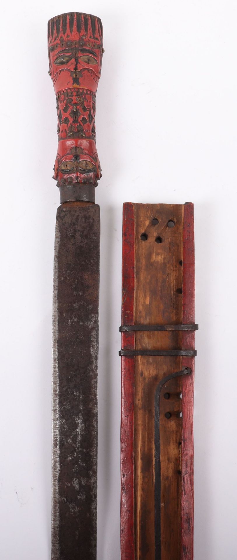 Rare Formosan (Taiwanese) Head Hunters Sword of the Paiwan, 19th Century - Image 2 of 12