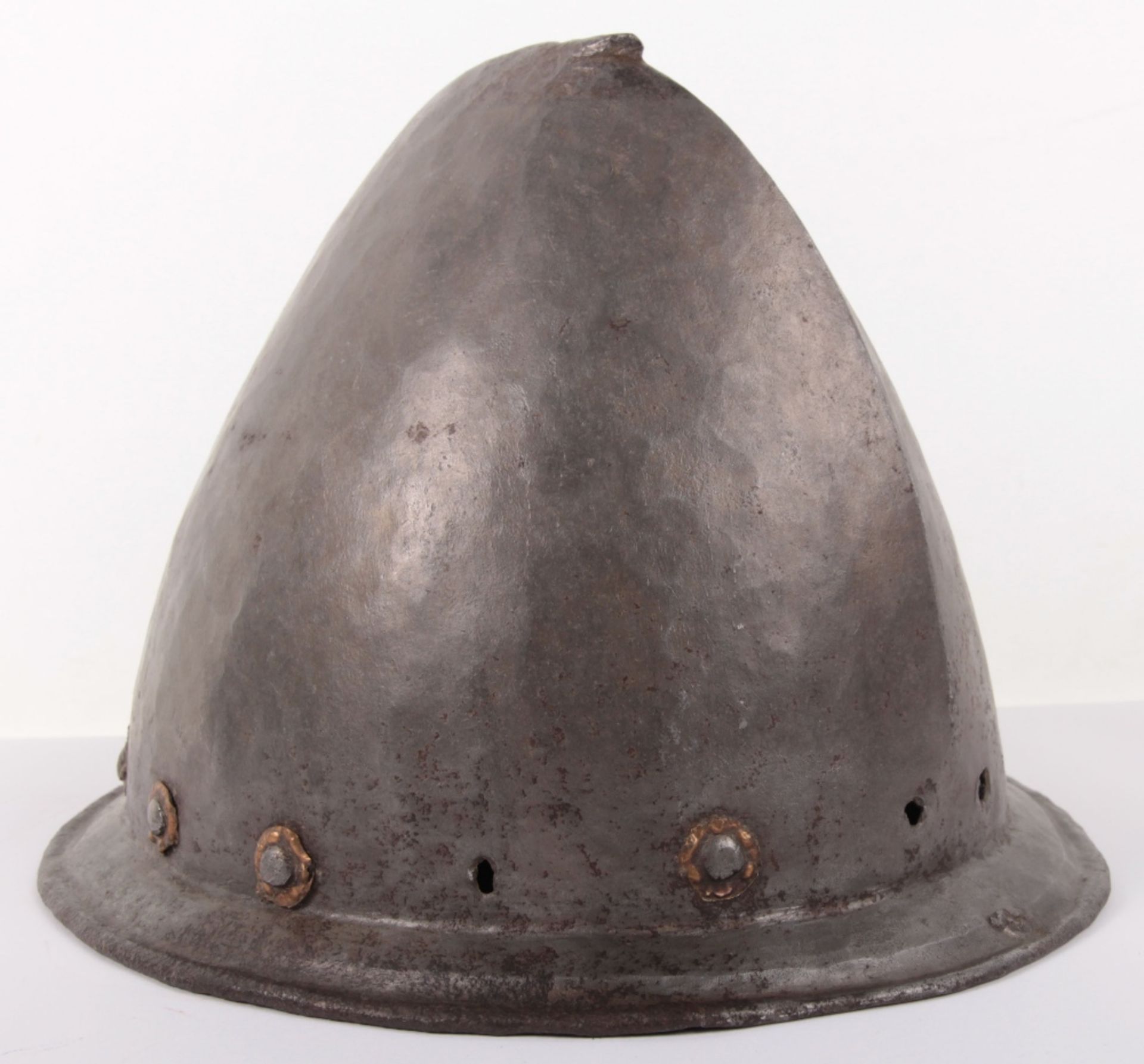 Good Heavy Italian Infantry Helmet Cabaset c.1580 - Image 5 of 10