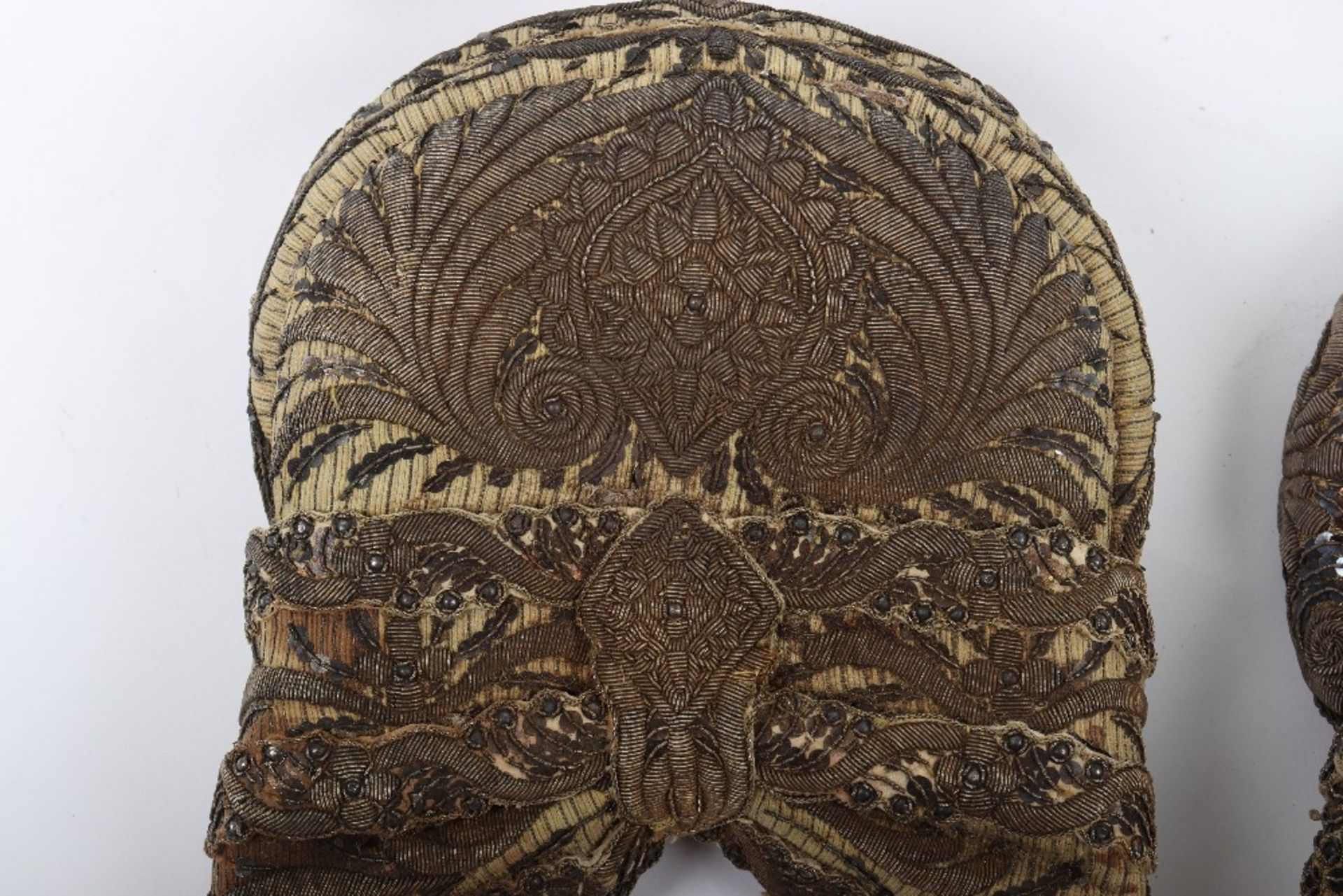 4x Large Late 19th Century Indian Epaulettes - Image 2 of 6