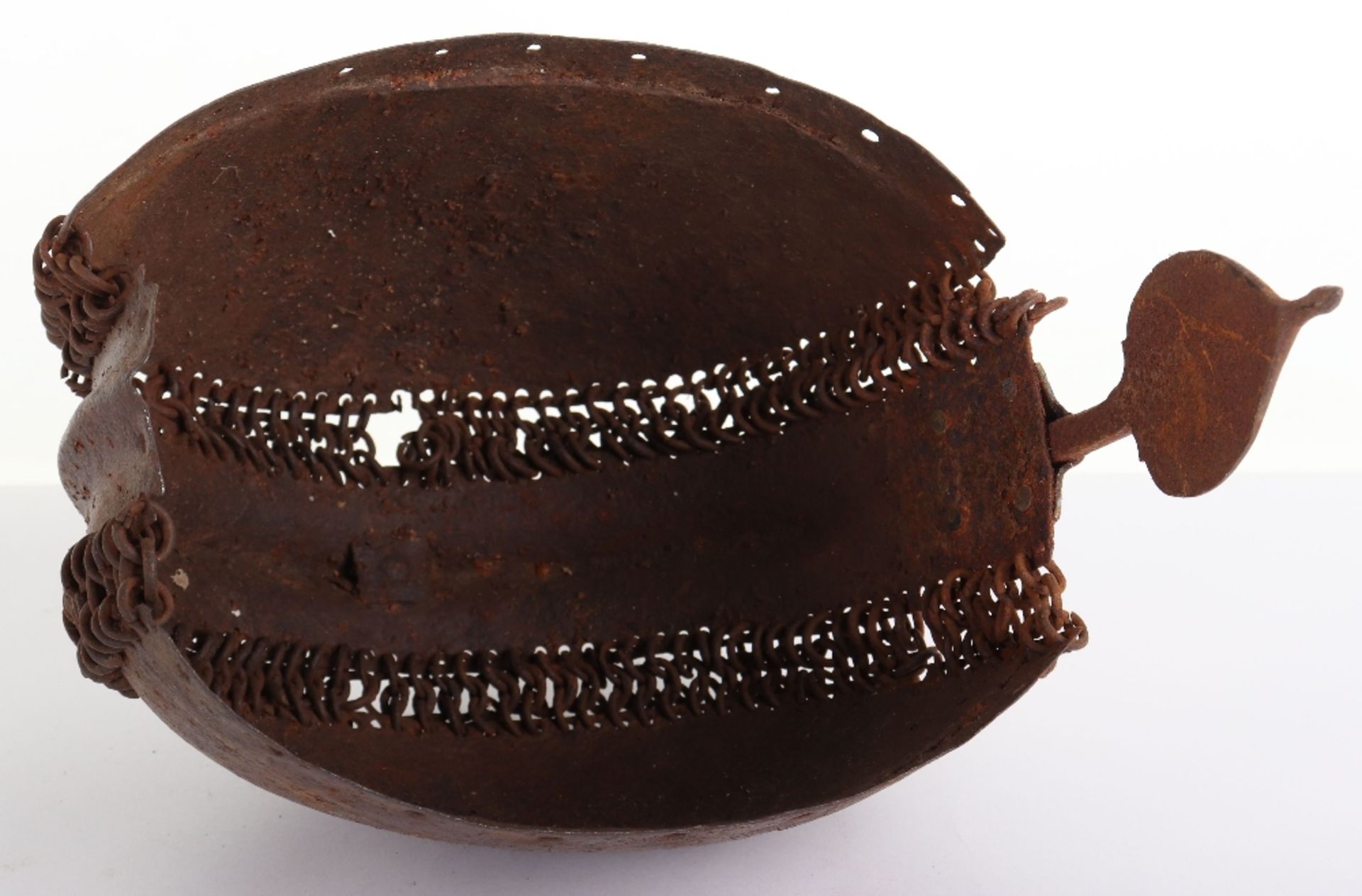 Indian Mail and Plate Helmet, 17th Century - Image 10 of 10