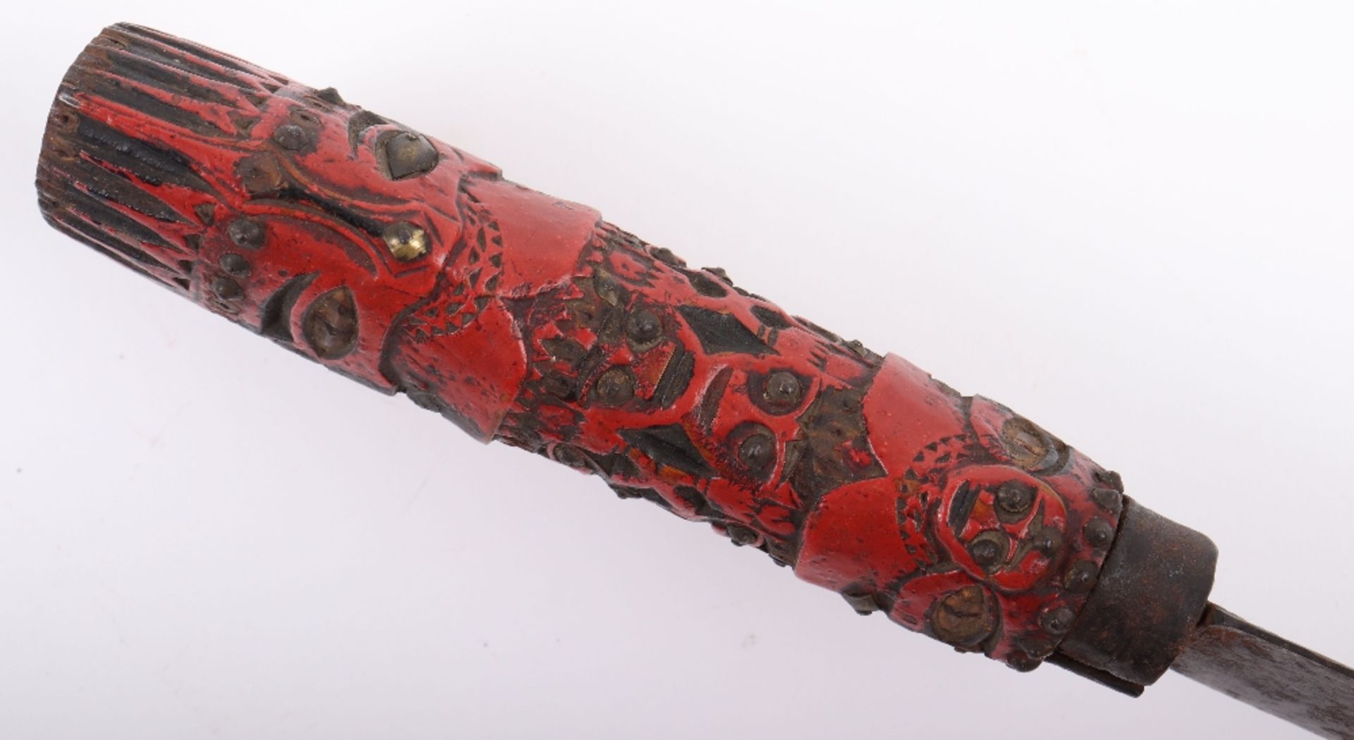 Rare Formosan (Taiwanese) Head Hunters Sword of the Paiwan, 19th Century - Image 7 of 12
