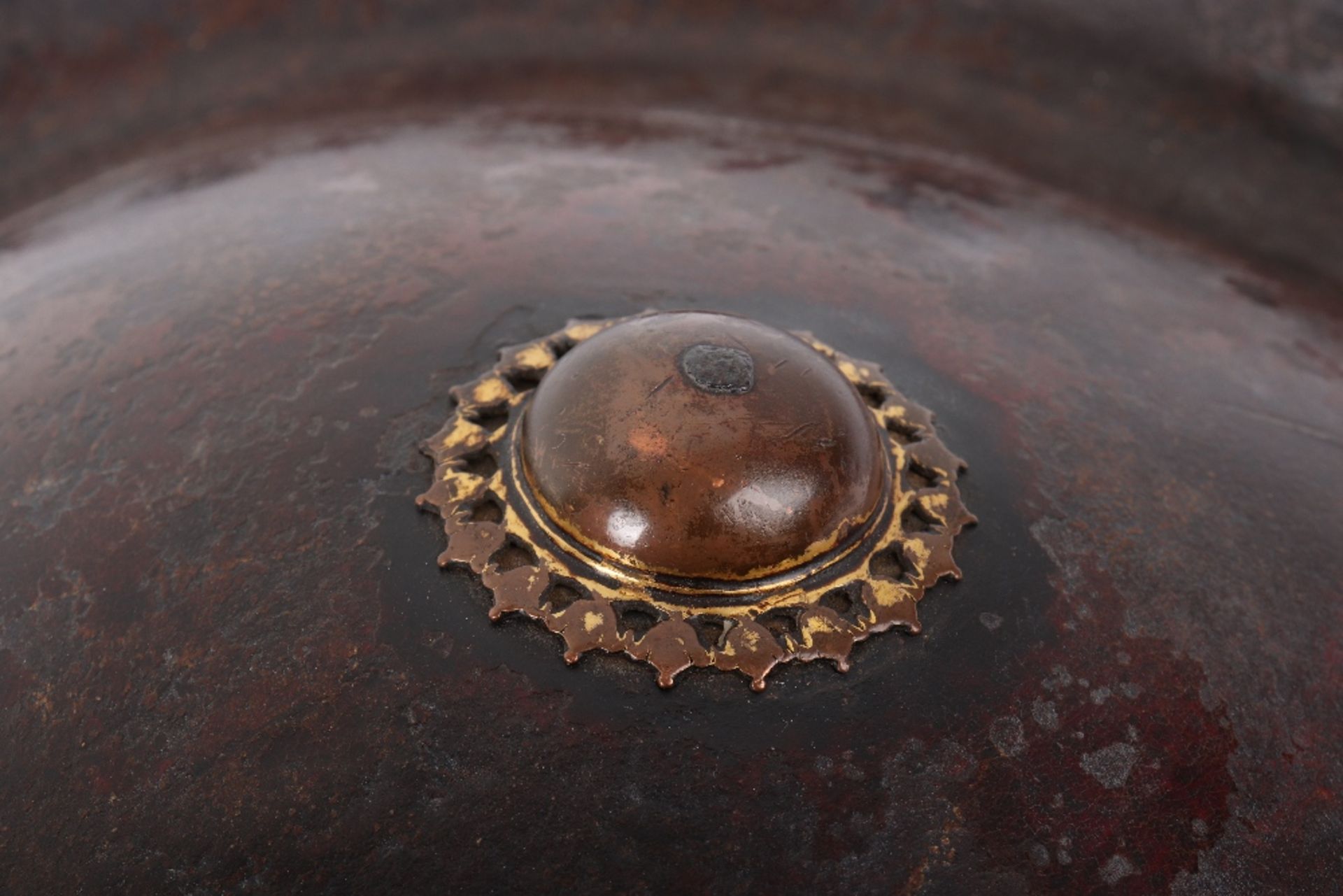 Indian Hide Shield Dhal, Probably 18th Century - Image 9 of 11