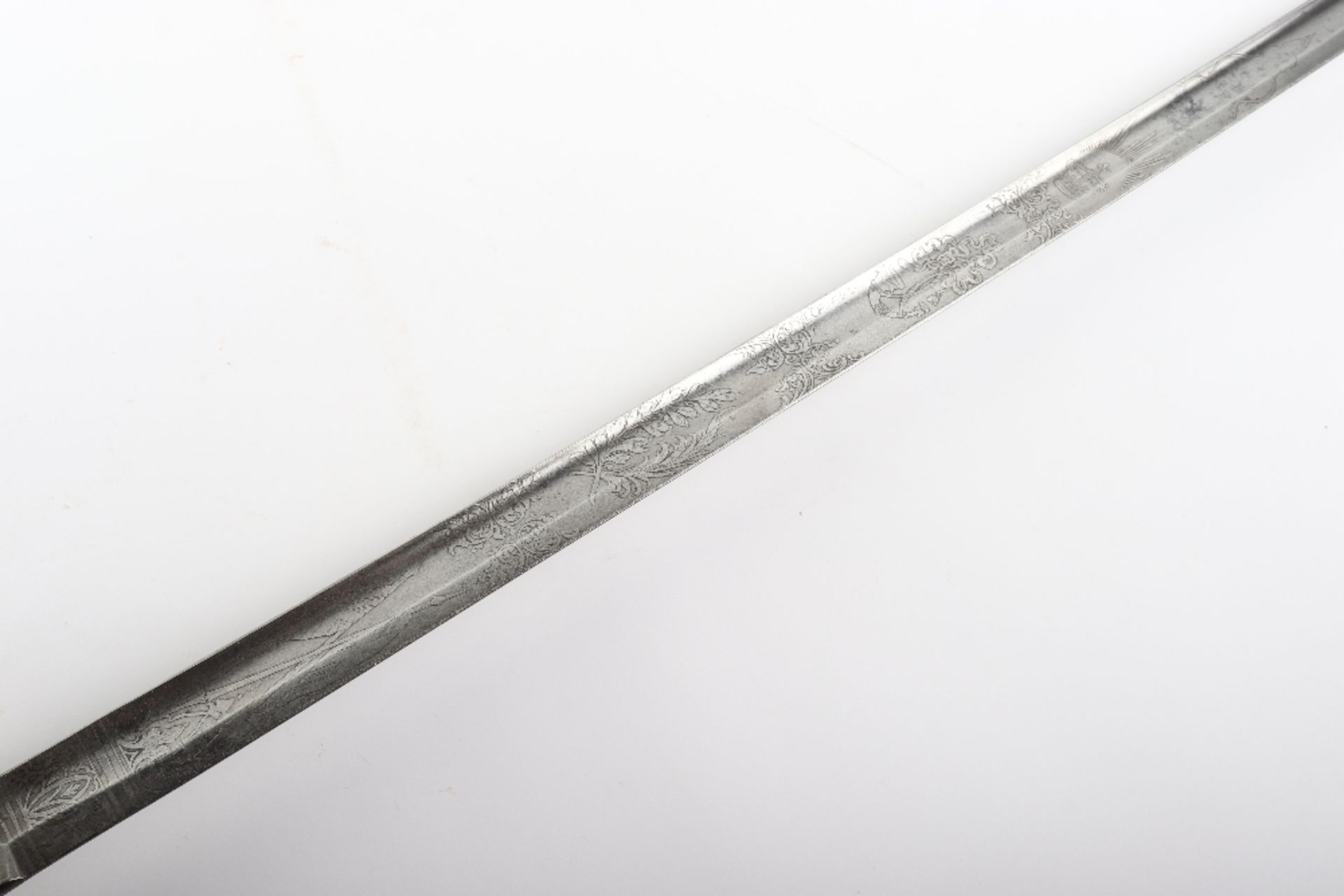 British 1845 Pattern Rifle Officers Sword - Image 8 of 17