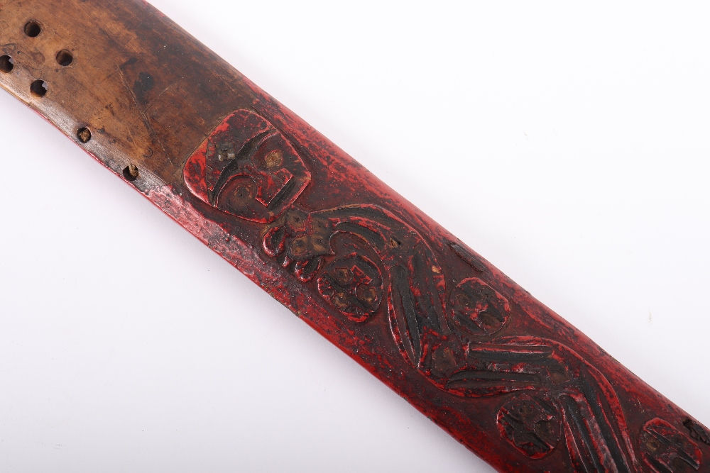 Rare Formosan (Taiwanese) Head Hunters Sword of the Paiwan, 19th Century - Bild 3 aus 12