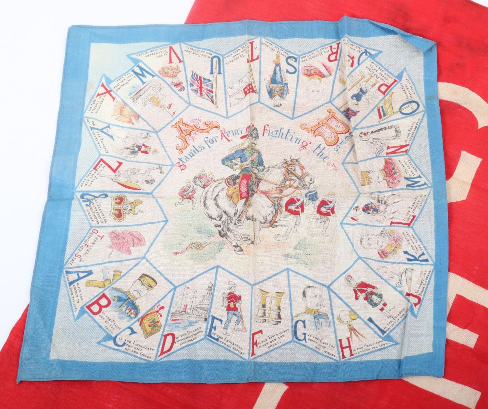 Boer War Patriotic Cotton Handkerchief - Image 3 of 7