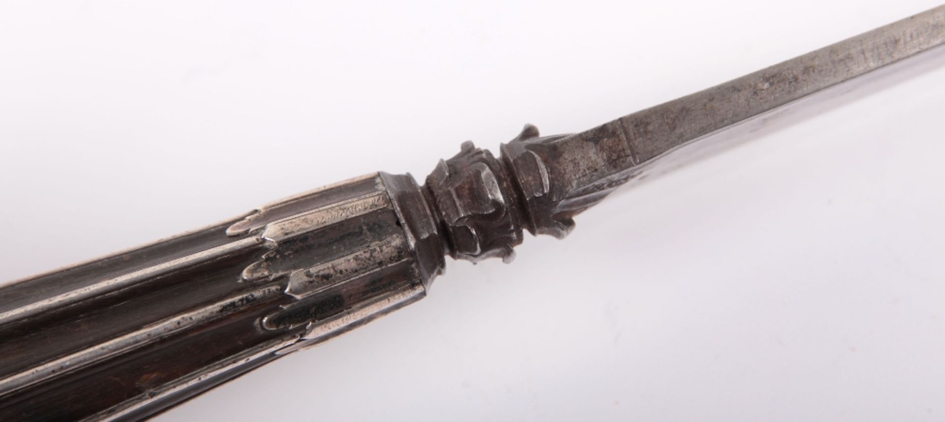 Late 18th Century Silver Mounted Neapolitan Dagger - Image 5 of 10