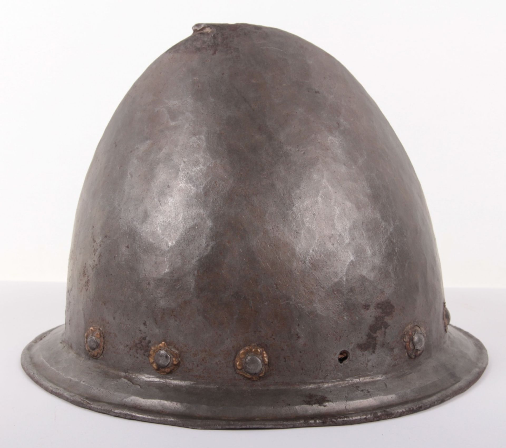 Good Heavy Italian Infantry Helmet Cabaset c.1580 - Image 9 of 10
