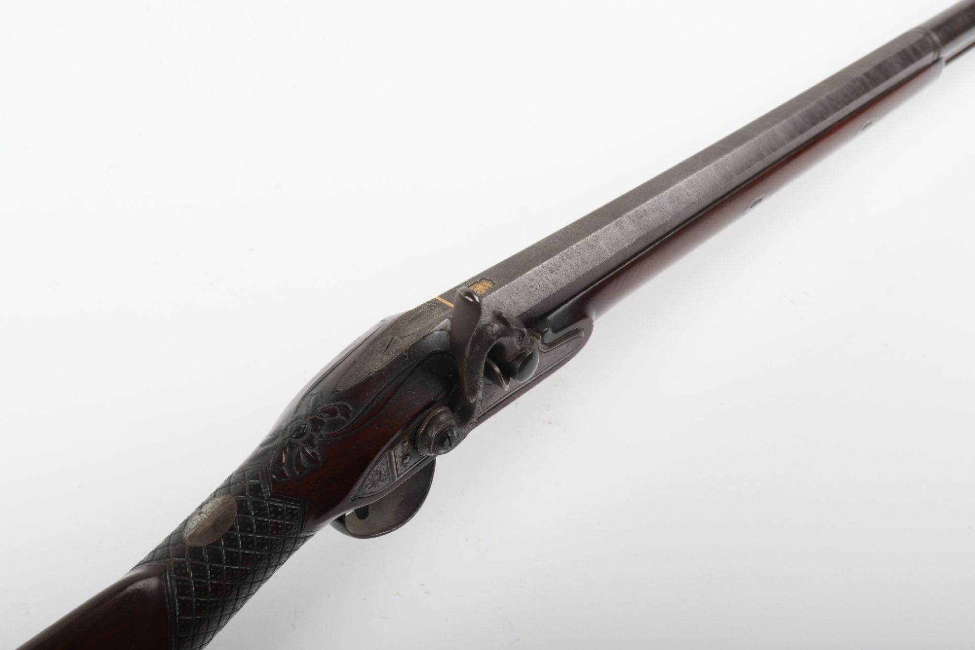 16-Bore Percussion Sporting Gun by D. Egg, Late 18th Century - Image 6 of 15