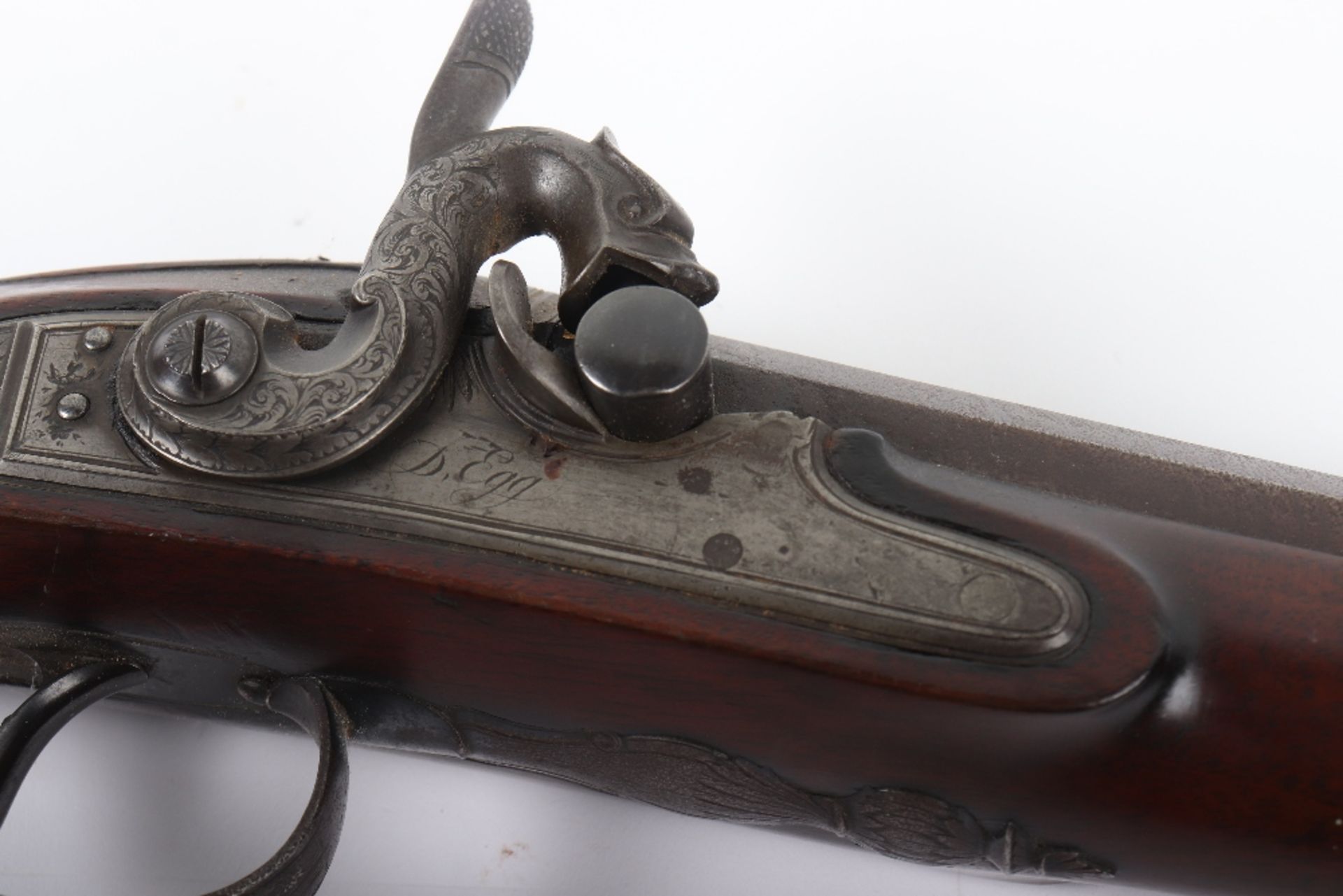 16-Bore Percussion Sporting Gun by D. Egg, Late 18th Century - Image 5 of 15