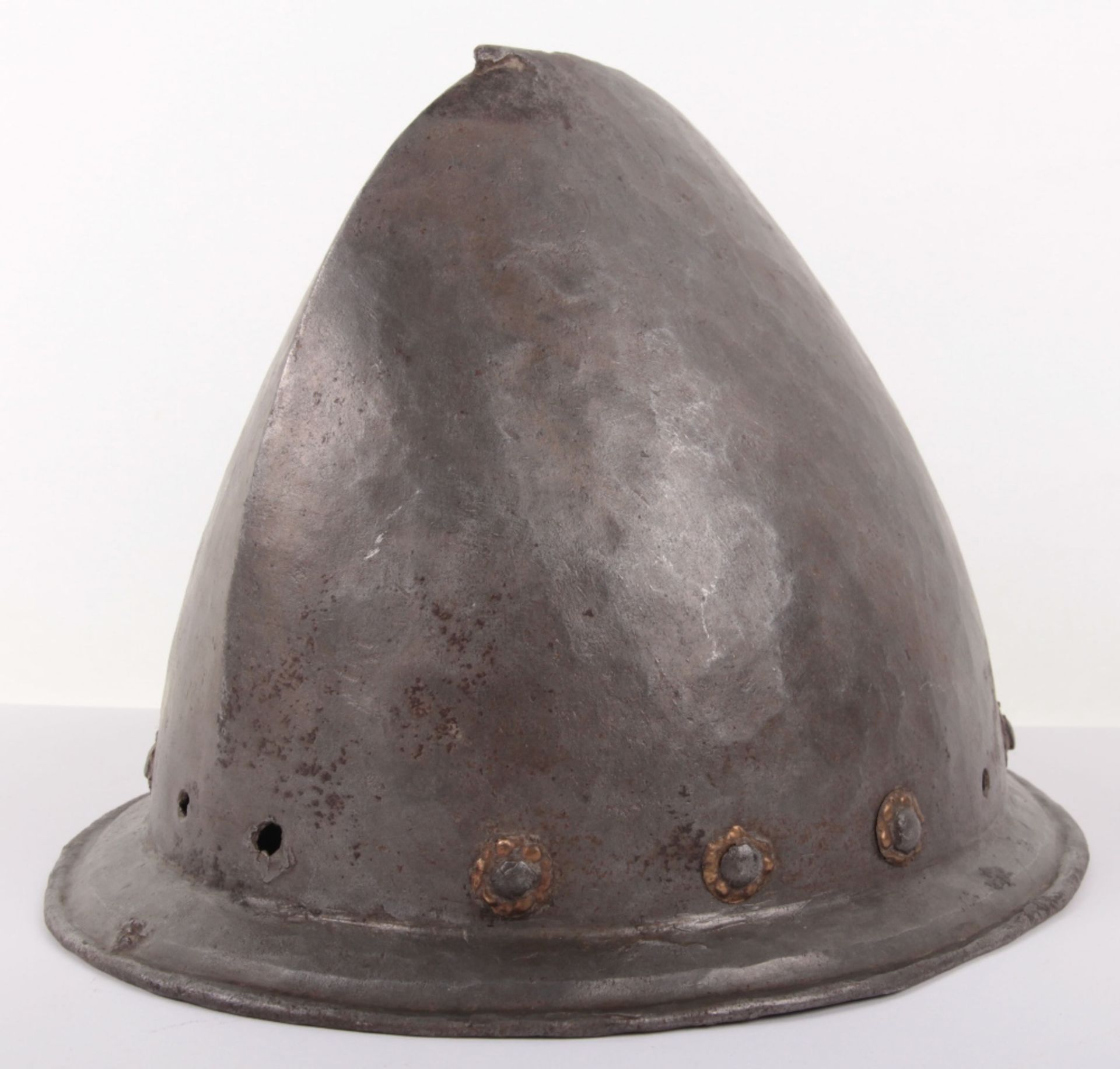 Good Heavy Italian Infantry Helmet Cabaset c.1580 - Image 6 of 10