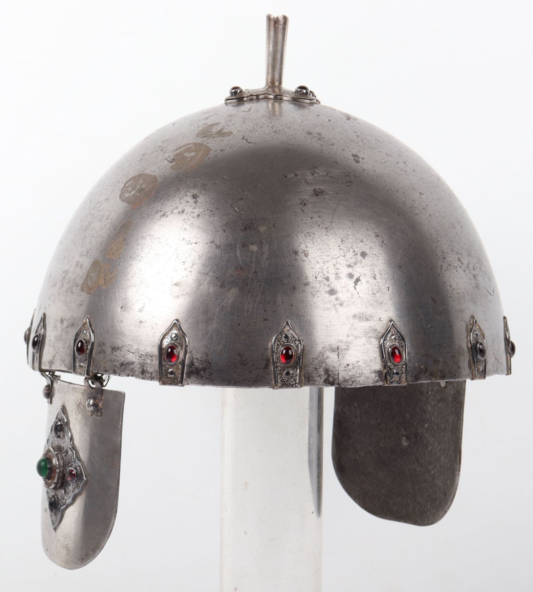 Bhutanese Helmet Possibly 18th or 19th Century - Image 6 of 15