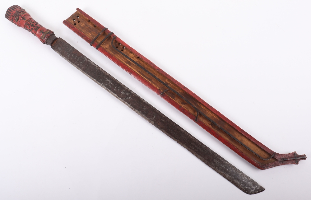 Rare Formosan (Taiwanese) Head Hunters Sword of the Paiwan, 19th Century - Bild 12 aus 12