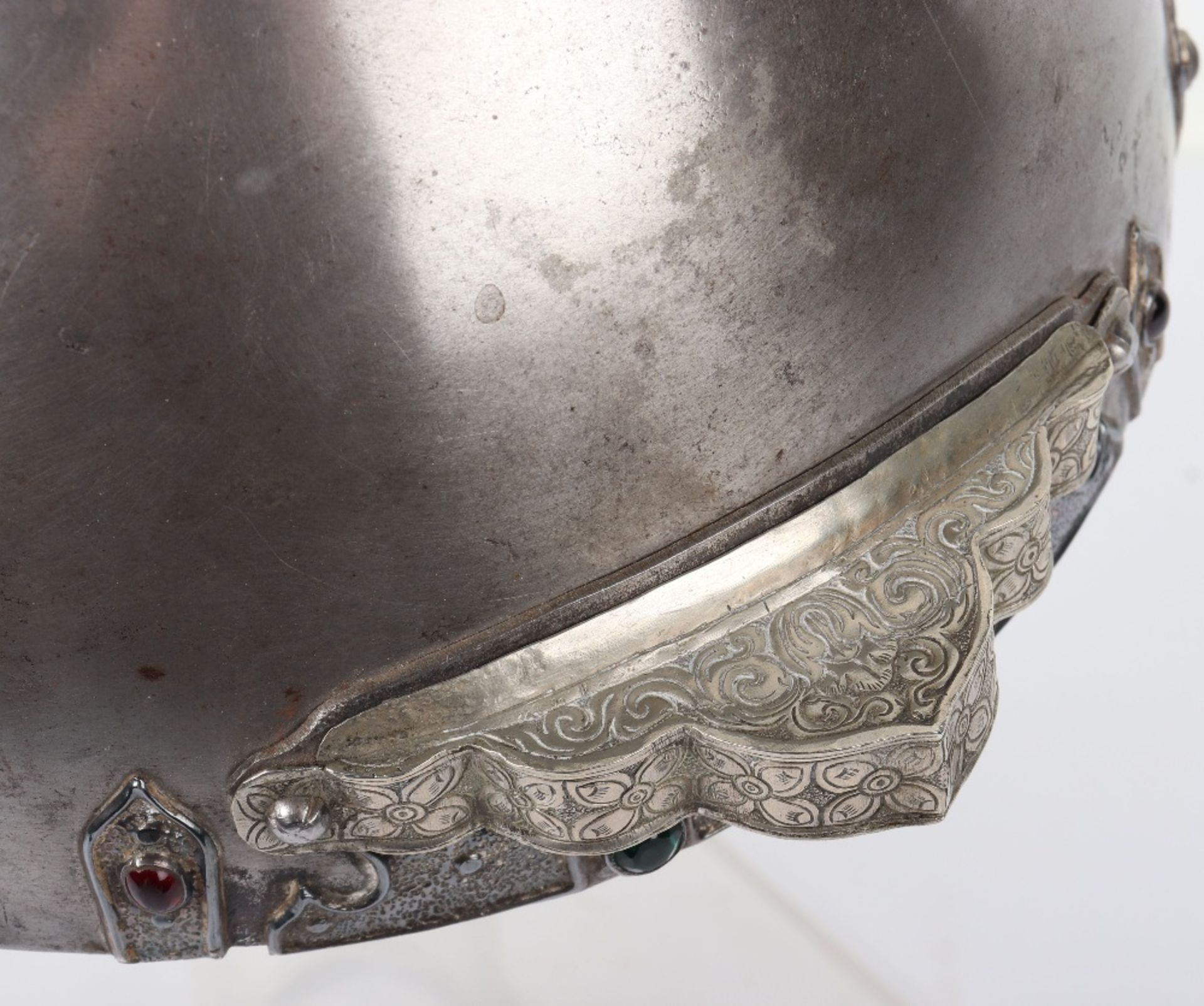 Bhutanese Helmet Possibly 18th or 19th Century - Image 10 of 15