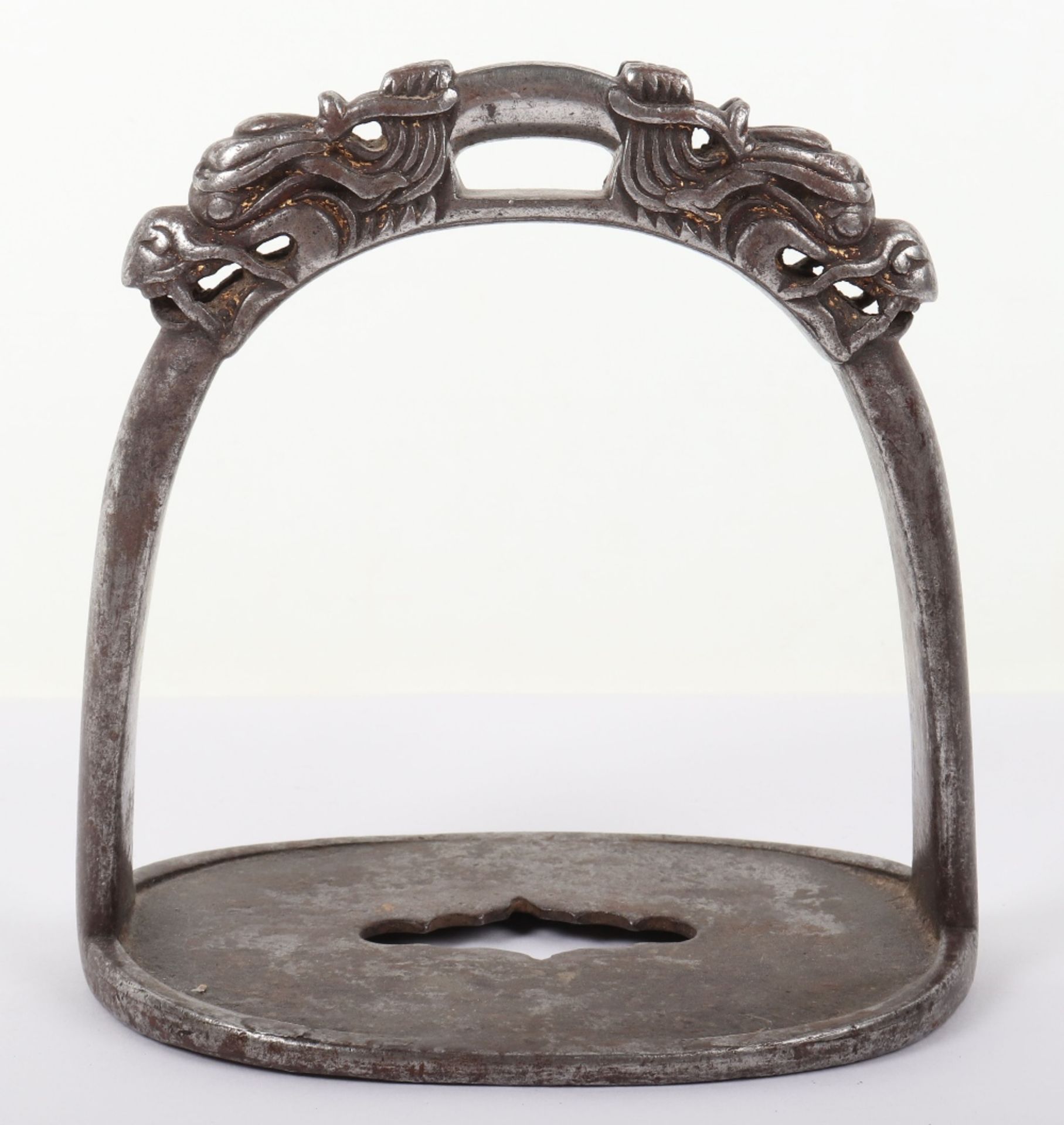 Early Chinese Wrought Iron Stirrup - Image 3 of 8