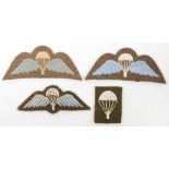 British Army Parachute Qualification Jump Wings