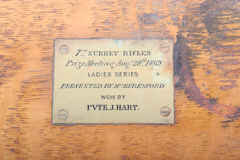 1869 7th Surrey Rifles Presentation Box - Bild 2 aus 4