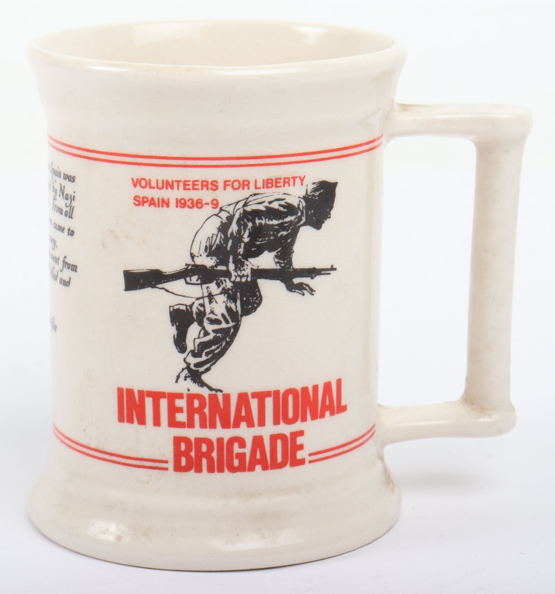 British International Brigade Souvenir Book and Memorial Mug - Image 4 of 8