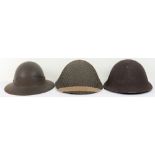 Military steel helmets