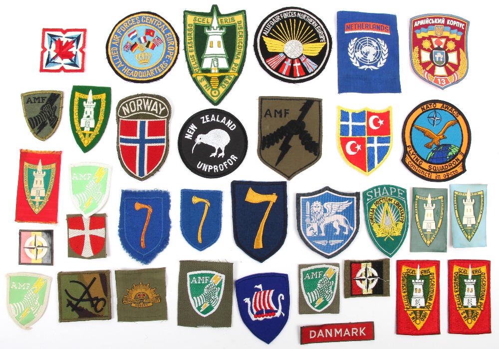 Foreign Military Cloth Badges