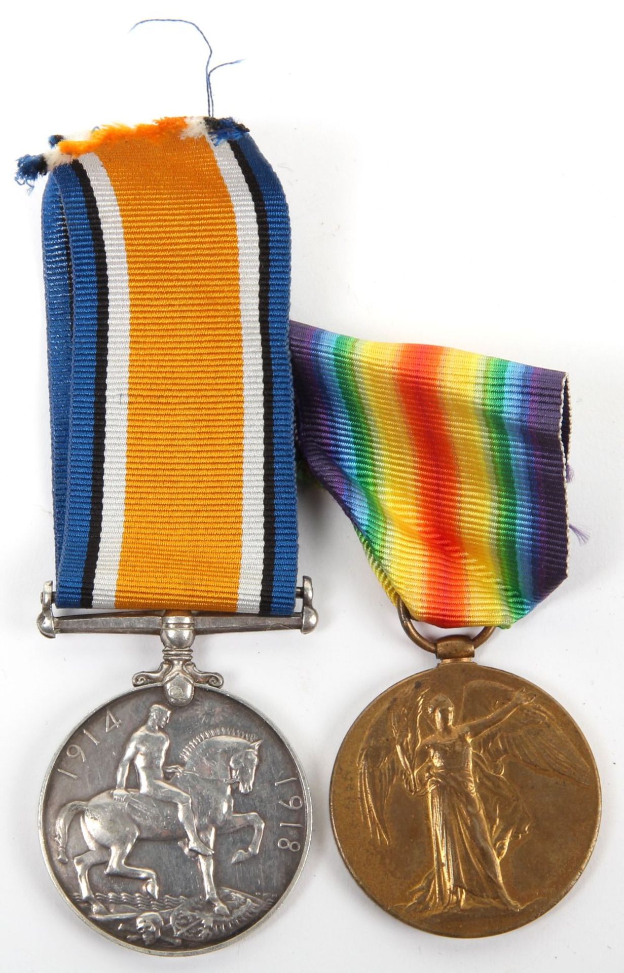 WW1 War and Victory medal pair