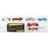 Five Solido (France) model Cars