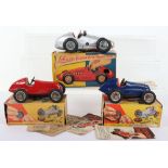 Three Boxed Original Schuco Racing Cars