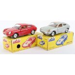 Two Solido (France) Boxed 124 Fiat Abarth 1000