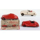 Three early Schuco Tinplate Toy Cars