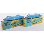 Two Corgi Toys Proteus-Campbell “Bluebird” Record Cars