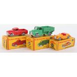 Three Boxed Dublo Dinky Toys