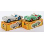 Two Dinky Toys 110 Aston Martin DB3 Sports Cars