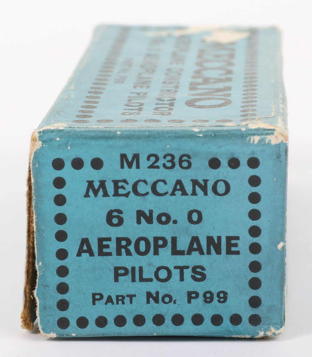 Meccano M236 Aeroplane 6 No.0 Aeroplane Pilots in trade box - Bild 4 aus 6