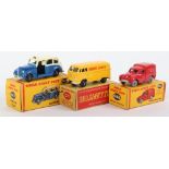 Three Boxed Dublo Dinky Toys