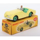 Dinky Toys 105 Triumph TR2 Sports (Touring Finish)