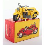 Tekno No 764 Harley Davidson Motorcycle with Closed Sidecar