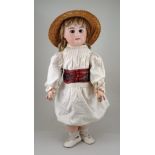 A large Radery & Delphieu bisque head Bebe doll, French circa 1885,