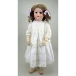 A large Kammer & Reinhardt/S&H bisque head doll, German circa 1910,