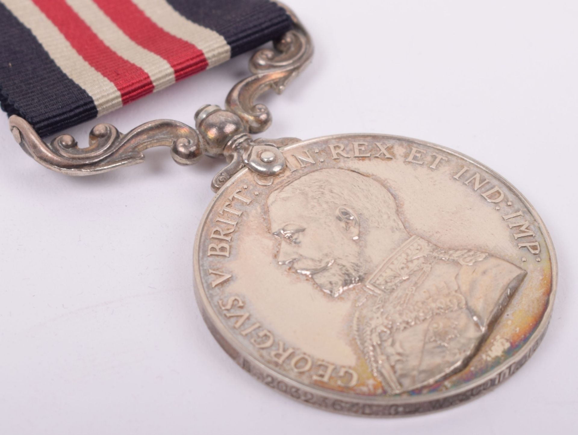 George V Military Medal (M.M) 13th Battalion Rifle Brigade, Awarded for Gallantry During a Victoria - Image 6 of 6