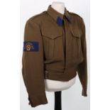WW2 British Mechanised Transport Corps Battle Dress Blouse