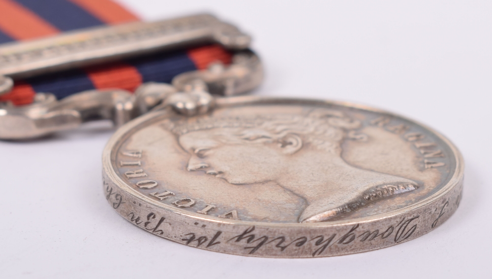Indian General Service Medal 1854-95 Cheshire Regiment - Image 4 of 7