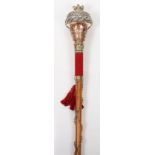 George V Queens Own Royal West Kent Regiment Drum Majors Marching Parade Mace
