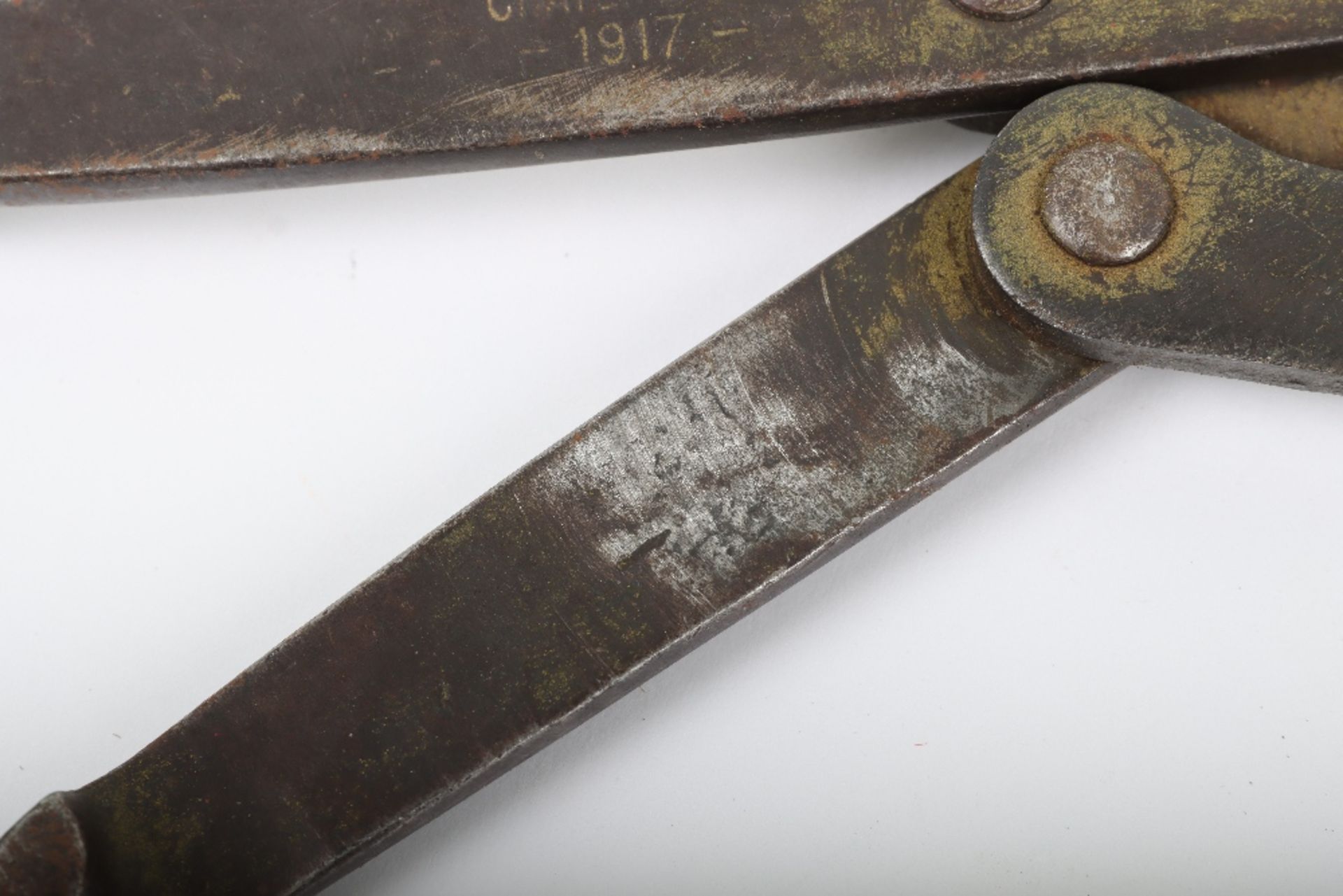 WW1 British 1917 Dated Folding Wire Cutters - Image 6 of 9