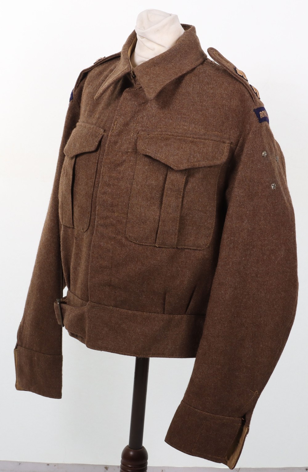 WW2 Royal Signals Officers Battle Dress Blouse - Image 4 of 13