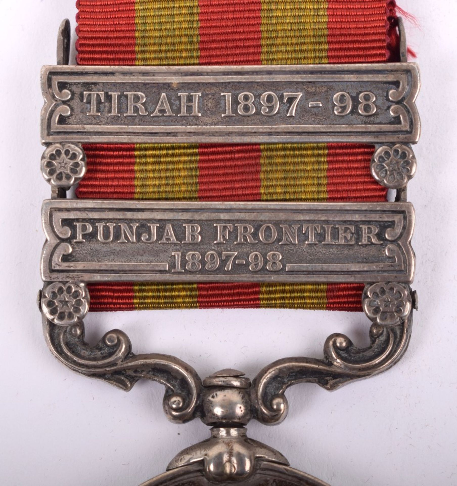 Indian General Service Medal 1895-1902 Royal Scots Fusiliers - Bild 2 aus 6