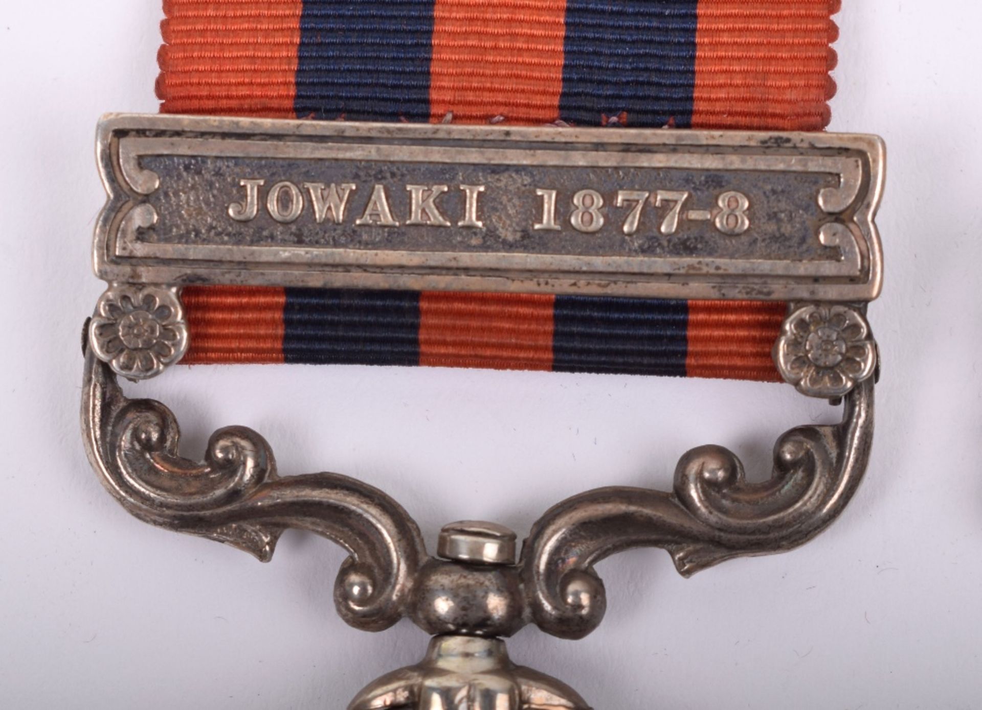 Victorian Indian General Service & Afghanistan Long Service Medal Group of Three Rifle Brigade - Image 2 of 9