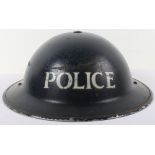 WW2 British Police Officers Steel Helmet