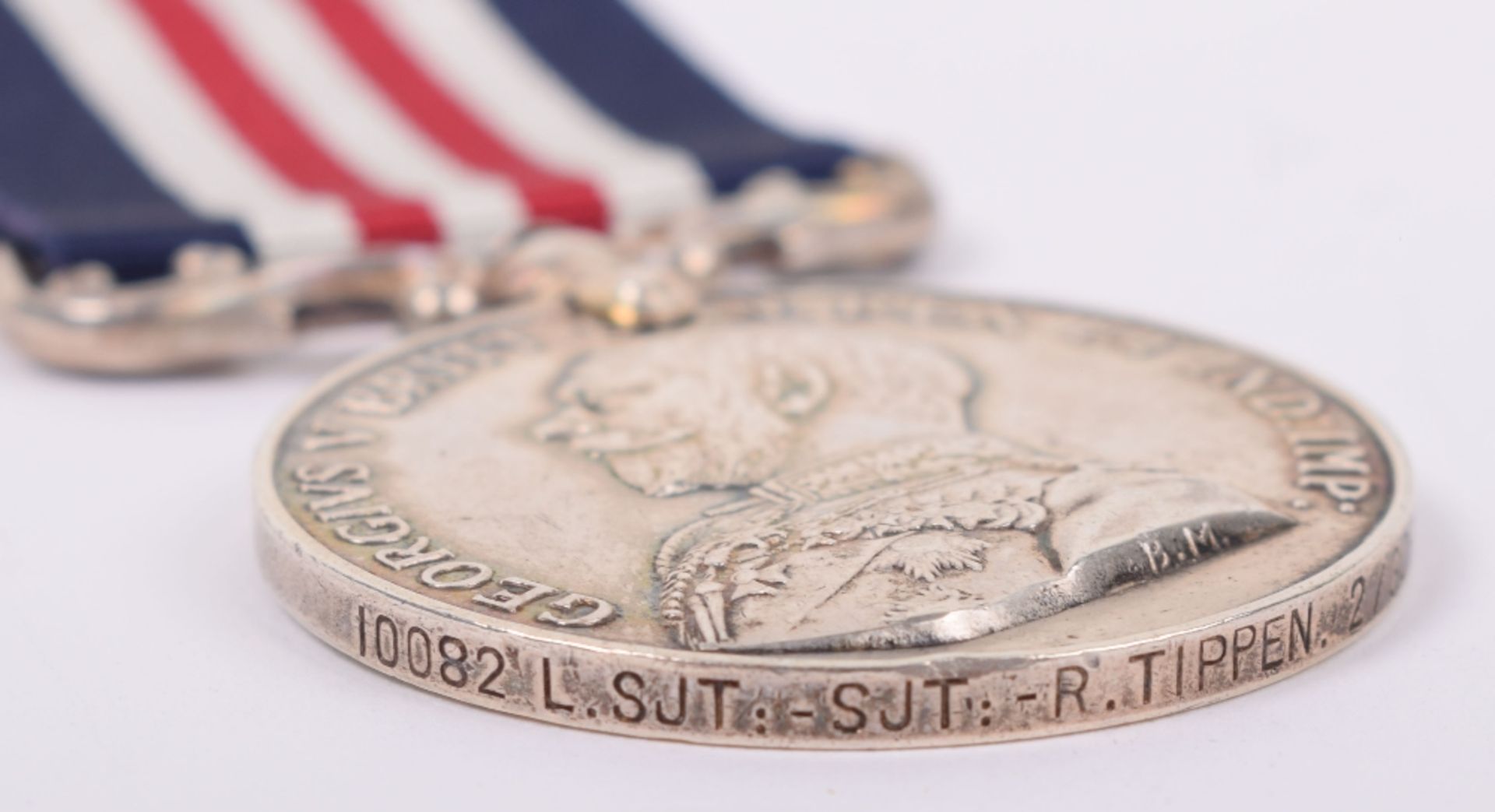 George V Military Medal (M.M) 2nd Battalion Gordon Highlanders – Awarded 2nd Award Bar - Image 3 of 6