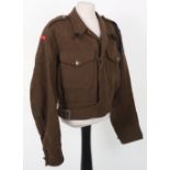 WW2 Polish Signals Section Battle Dress Blouse