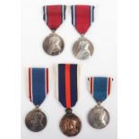 Selection of British Coronation and Jubilee Medals