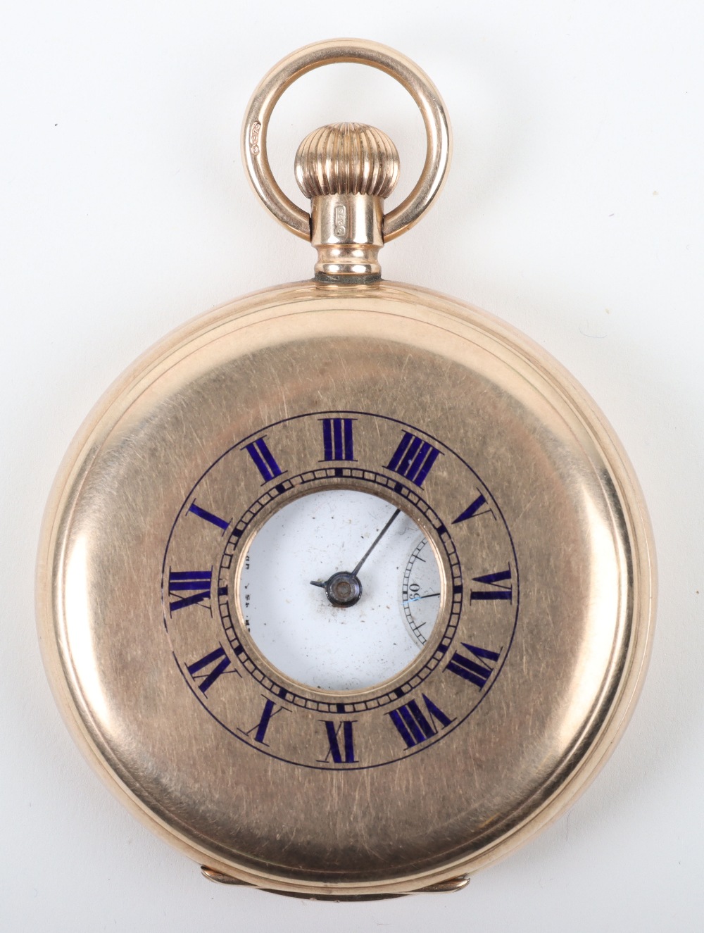 9ct Gold Omega Movement Pocket Watch Awarded in Recognition of the Award of the Distinguished Conduc - Image 2 of 23